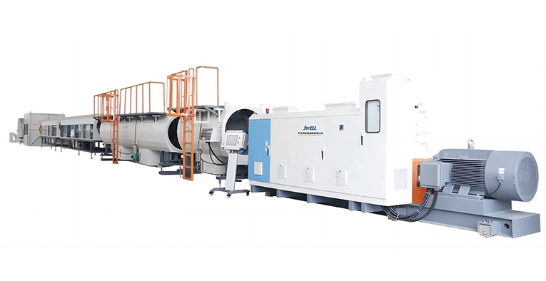 Large Size HDPE Solid Pipe Extrusion Line