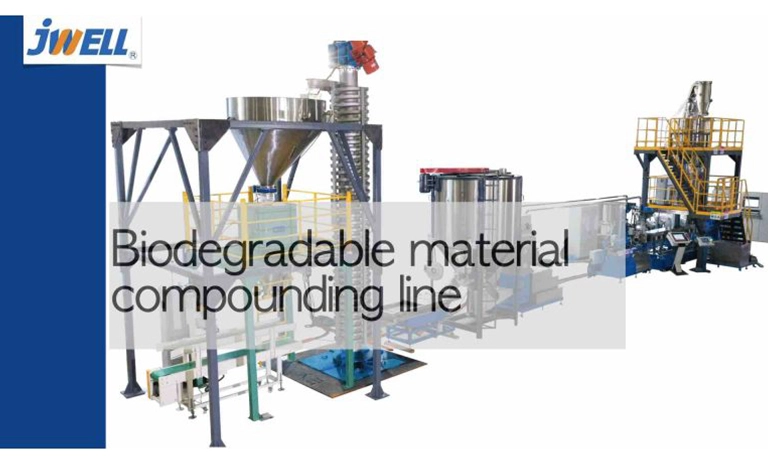 2020 portugal 1000kg h biodegradebale plastic compounding machine
