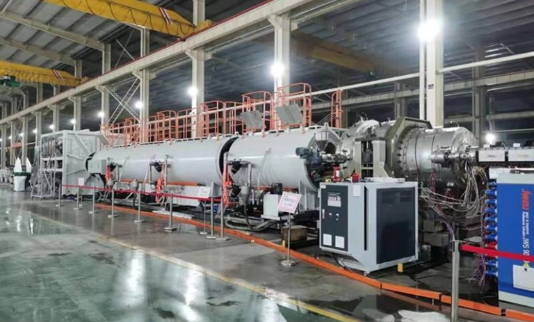 2022 jiangsu 1200mm high speed pipe extrusion project 
