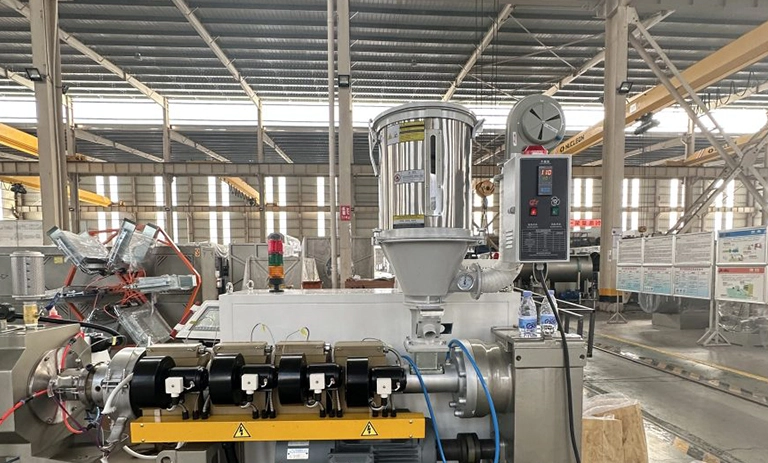 pvdf small pipe extrusion line