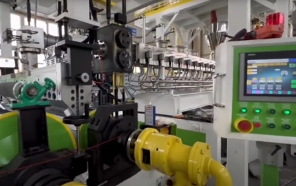 2022 China 800 kg/h PET Sheet Extrusion Project Video