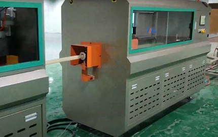 PVDF Small Pipe Extrusion Line Video