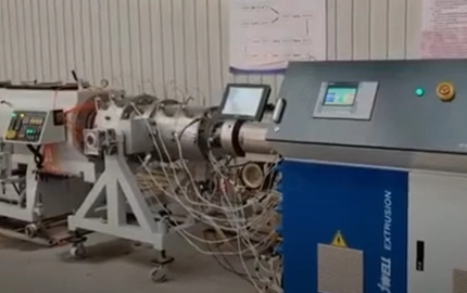 MPP Pipe Extrusion Line Video