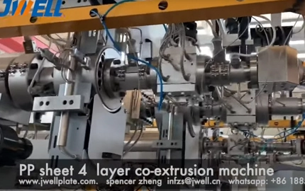 PP PS Sheet Extrusion Line Video