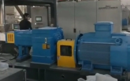 High Filler Masterbatch Extrusion Line Video