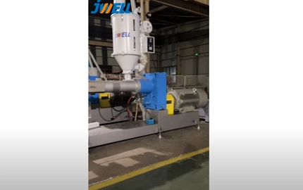 1600 DWC horizontal type high speed extrusion line